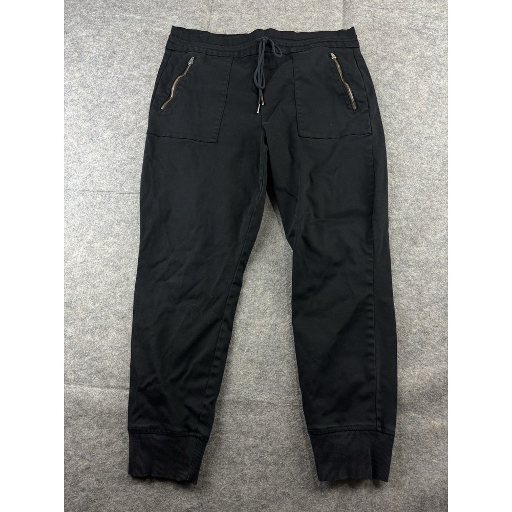 LEVEL 99 Women's XL Zip Accent Drawstring Jogger Pants Casual Outdoorsy Basic